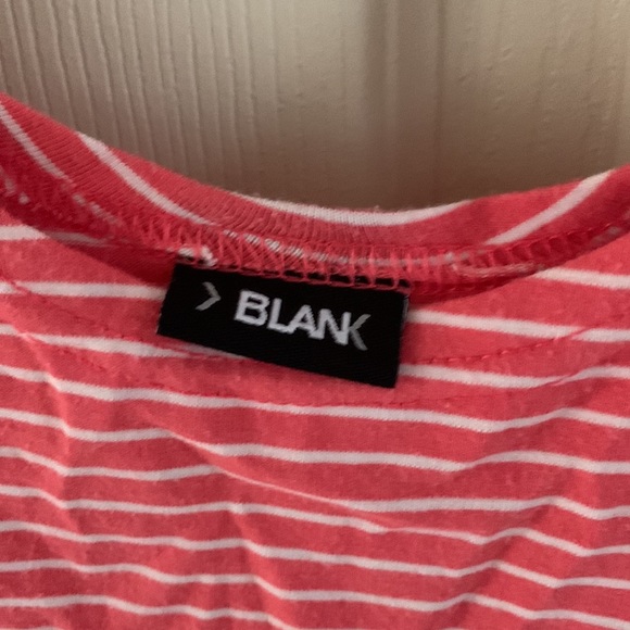 Coral striped tunic - Picture 2 of 2